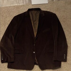 Elegant Dark Brown Men's Blazer